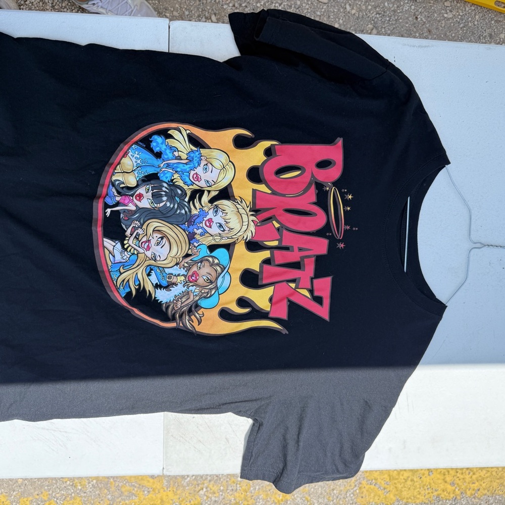 Bratz Black Graphic Short Sleeve Tee